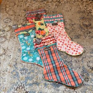 Matilda Jane Christmas. stockings x 4 NWT